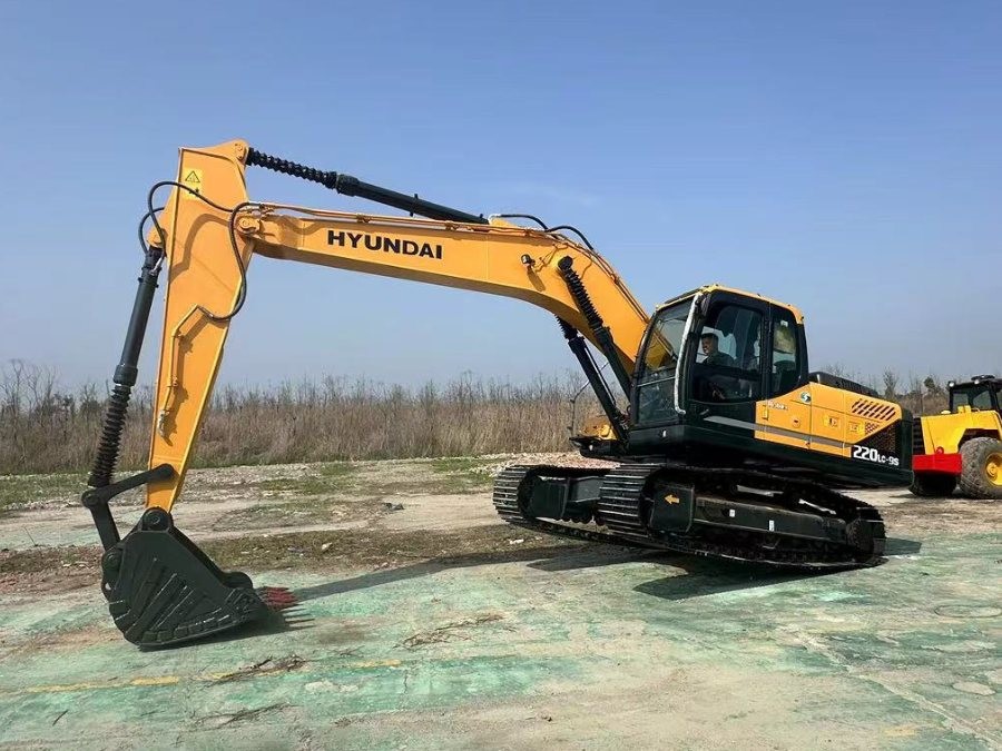 Hàn Quốc Hyundai bán máy đào cũ R220-9s 210 220 215 máy móc Jindongyu