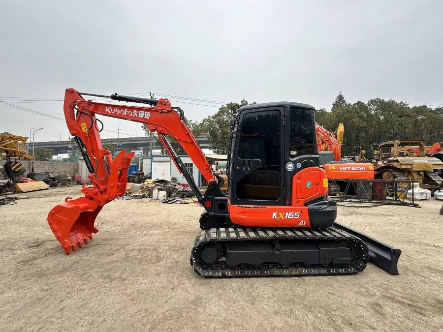 Nhật Bản Thợ đào Kubota dùng để bán Máy KX165-5 Jindongyu