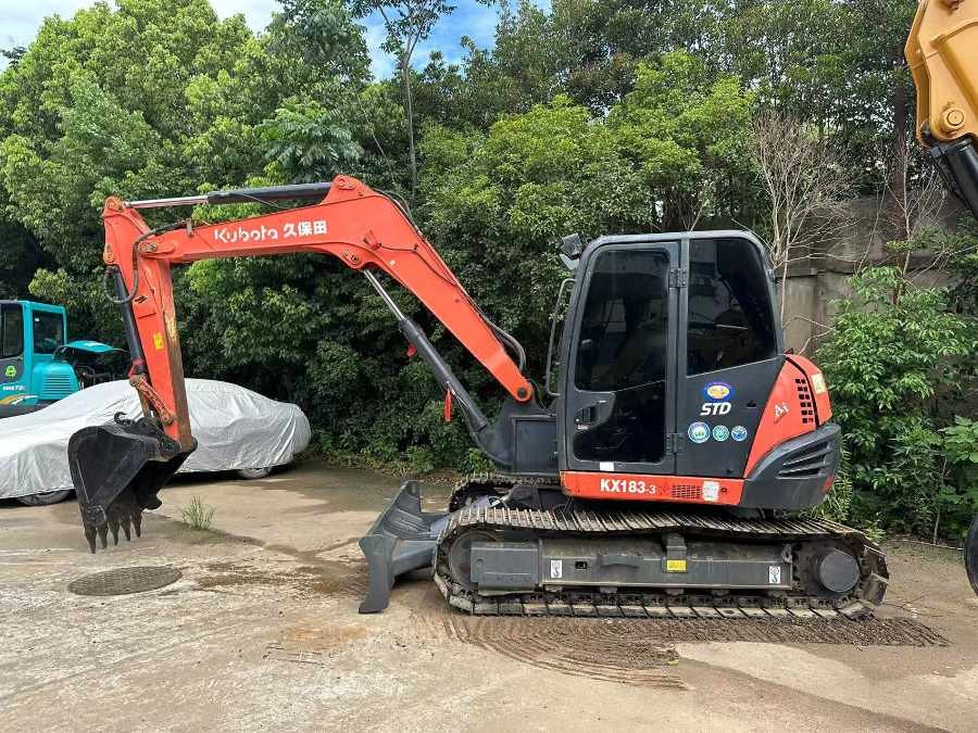 Nhật Bản Thợ đào Kubota cũ bán KX183 Quá trình Jindongyu