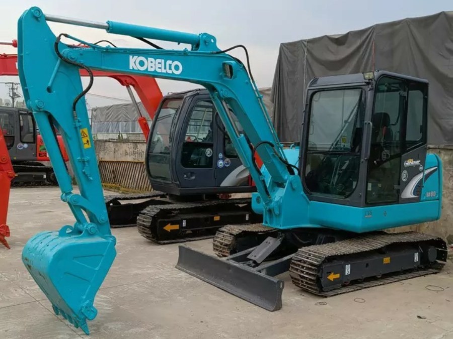 Nhật Bản Xổ Kobelco cũ bán tay thứ hai SK60 Jindongyu máy móc