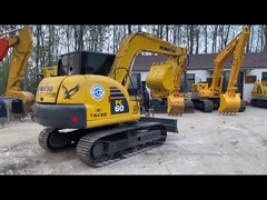 6 tấn chất lượng cao sử dụng Komatsu PC60 Excavator trong điều kiện ban đầu