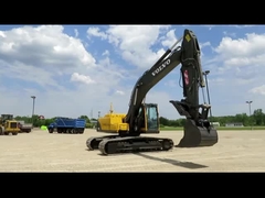 Volvo sử dụng EC210B Trung bình Crawler Excavator 21ton Low Hours For Sale